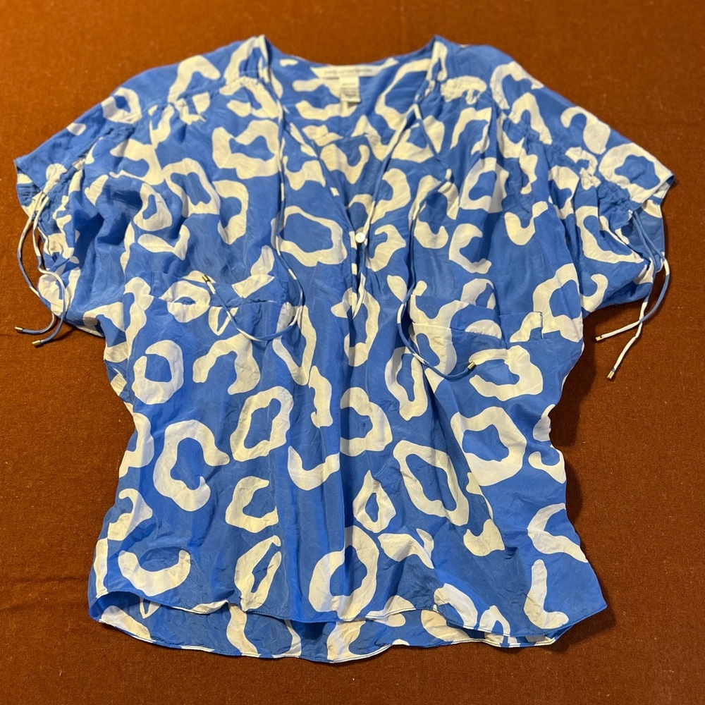 Diane von Furstenberg Cascadia Silk Blouse